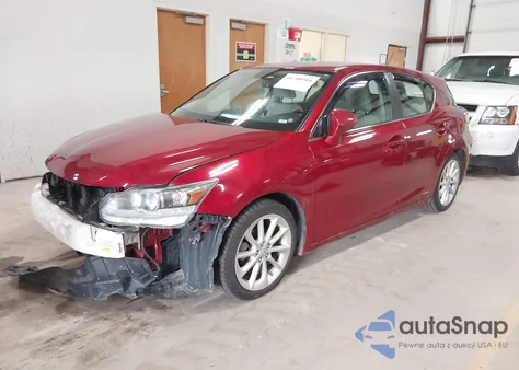 2011 Lexus Ct 200H Premium from USA, damaged, VIN JTHKD5BH6B2042420